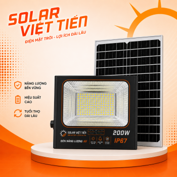  Đèn năng lượng mặt trời 200W