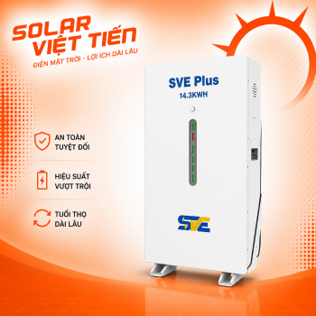 Pin lưu trữ SVE Plus 14.3kWh – 51.2V/280Ah