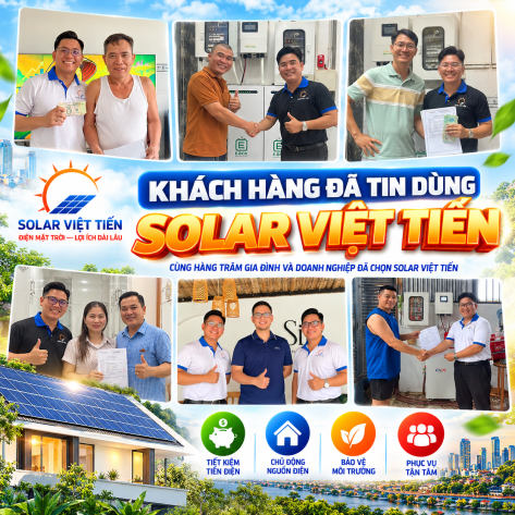 Cảm Nhận Khách Hàng Khi Sử Dụng Điện Mặt Trời Solar Việt Tiến Thực Tế 