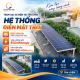 Lắp đặt điện mặt trời cho trạm sạc xe điện – Hệ thống 100 tấm pin tại Tân Uyên